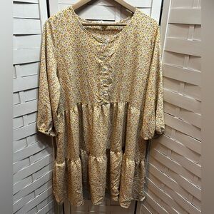 Ninexis Tiered Babydoll Dress